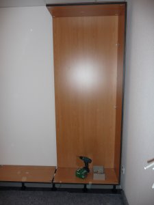 Schrankaufbau