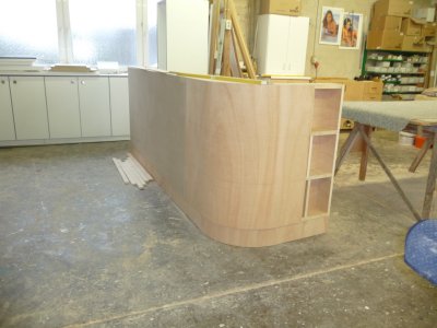 Thekenbau Unterkonsruktion